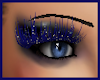 Glitter Eyelashes Blue