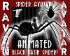 M BLACK SATIN SPIDER AVI