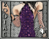 [M] Yasmin Violet Dress