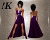 !K! NYE gown purple