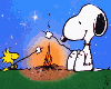 snoopy with his friend