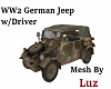 Germen Jeep W/ Driver