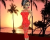!S!Red Lace Dress