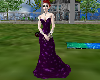 (Fe) purple long dress