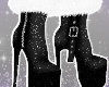 ♡ Santa Boots Black