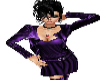 (AH)Cute Purple Dress