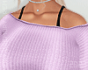 🤍 Cutie Lilac Sweater