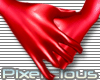 PIX Cassie Gloves Red