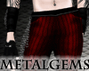CEM Red Goth Pants Boots