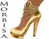 <MS> Gold Platform Shoes