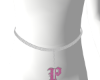 Custom pink Letter P