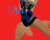 !!ElectroBlue Armwarmers