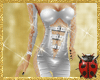 PVC Fishnet White Suit