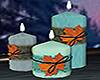 Western Turquoise Candle