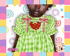 🍏Kids green Dress