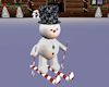 'Christmas Ski Snowman