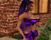PurpleDragon Chain Skirt