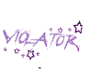 Violator Headsign