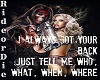 When, Where and Who