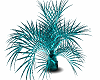 Teal Animated Plant