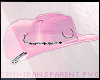 ::s pink pvc cowboy hat