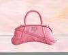 Pink Croc/S Frame Bag