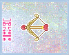 Cupid's Arrow badge