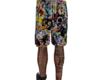 Anime Feen Mesh Shorts