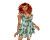 Green Embroidered Dress