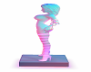 Neon Girl Statue 002