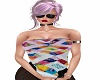 patchscarf tie top