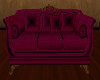 Burgundy European Sofa