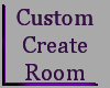 Custom Create Room