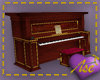 Wood & Gold Piano