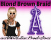 Blnd/Brwn Long Braid