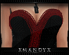 xMx:Black&Red Corset