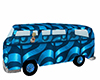 Blue Micro Bus
