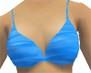 Blu&wht bikini top