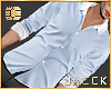 a Blue Shirt Rolled