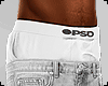 Ripped Gray Short