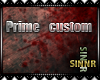 Sin Prime Custom bar