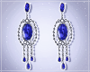 -S- Evrin Blue Earrings