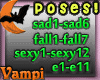 !VMP Sexy|Sad|Fall|Poses
