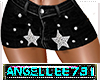 BLACK STARS SKIRT