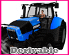 !! Blue Deutz Tractor