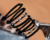 2 Bracelets + 1 Armband