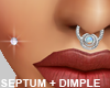 Dimple Piercing - Septum