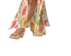 spring orange shoes