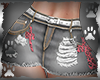 Mini Skirt Denin Cross