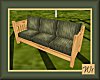 Patio couch - sage green